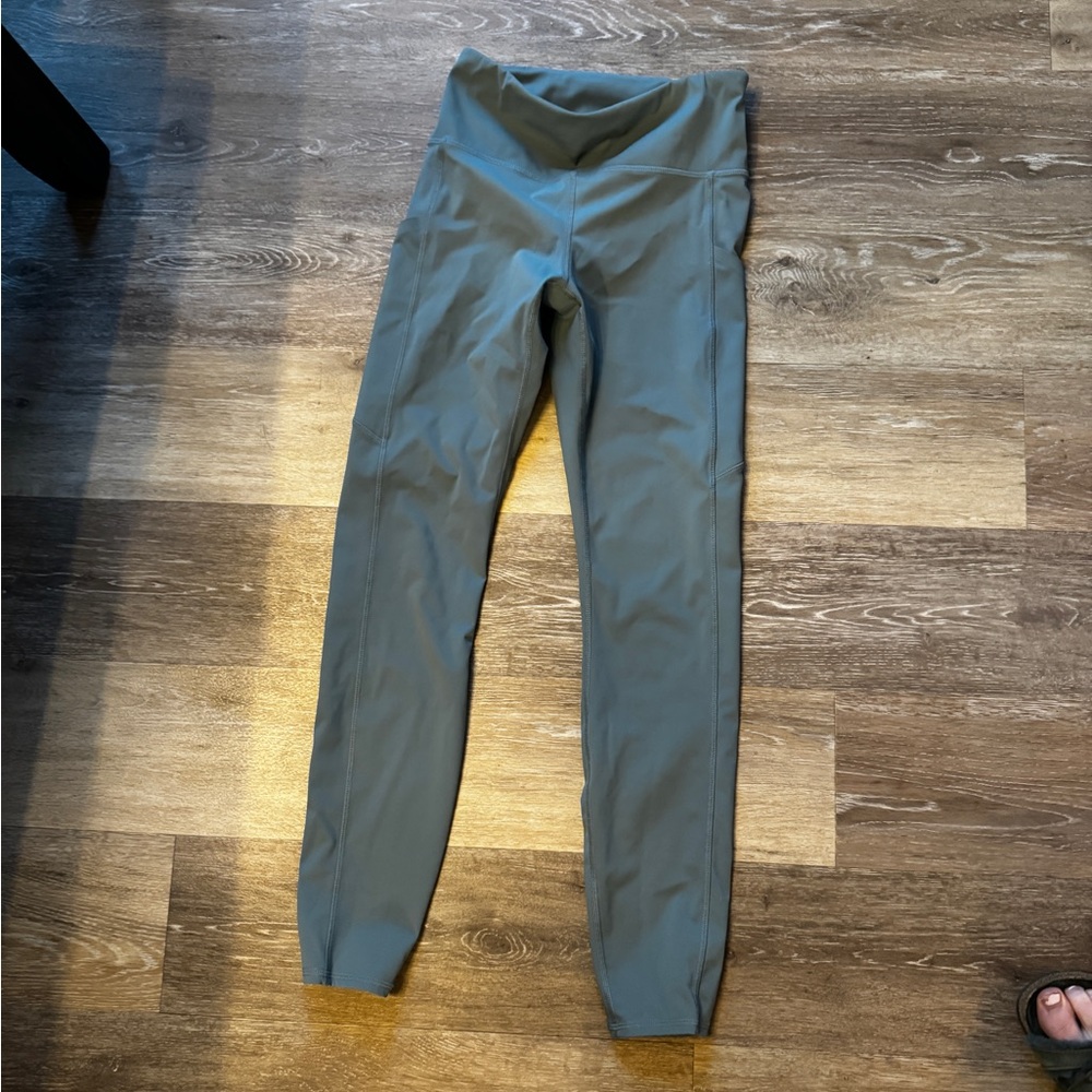 Vuori Light Teal Compression Leggings